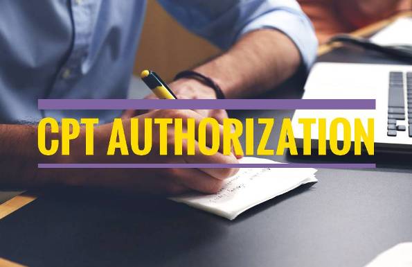 CPT Authorization Image