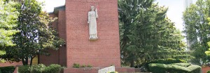Statue of Jesus Christ at Wesley Theological Seminary