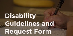 disability guidelines form