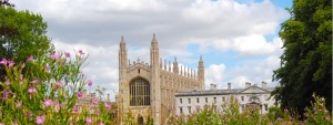 Image: photo of Cambridge University building