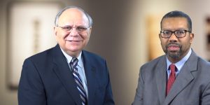 Professors in an interview.