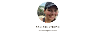 Student Rep Sam Armstrong
