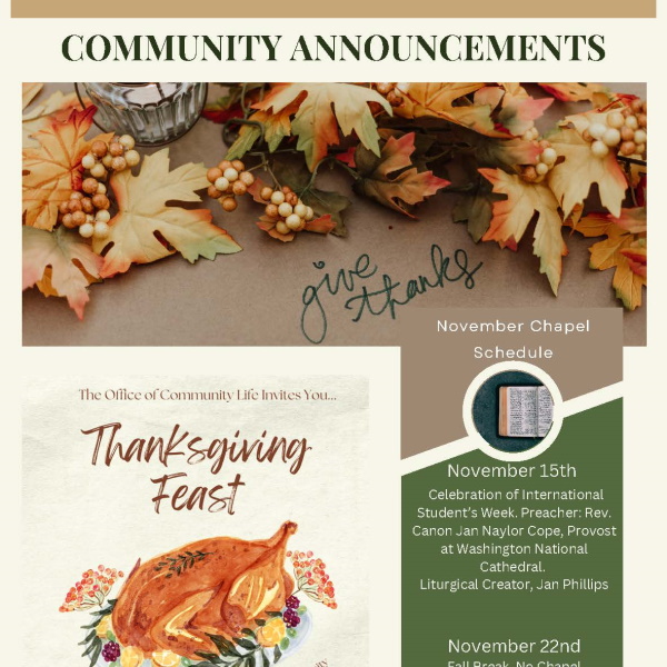 Weekly Nov 14-20