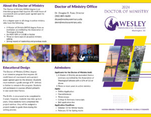 Page 1 Doctor of Ministry Brochure 2024