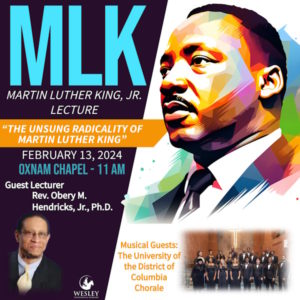 Martin Luther King Jr. Lecture