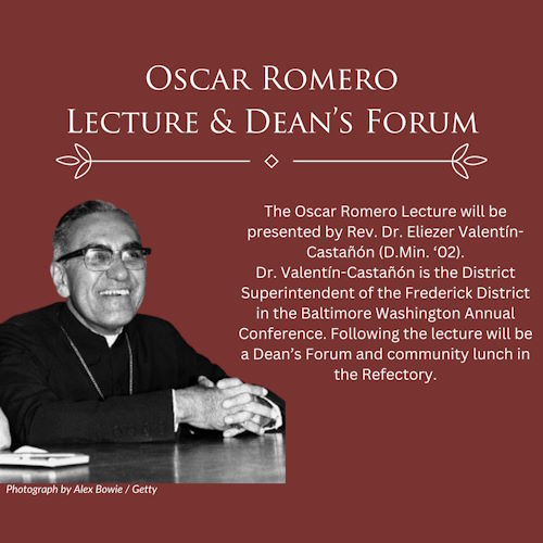 Oscar Romero Lecture 